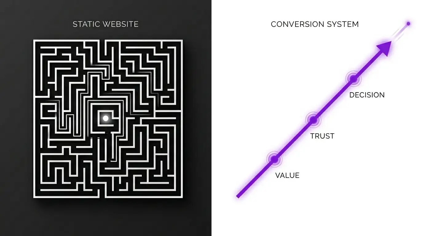 Website vs Conversion System